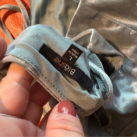 NWT blashe crop top juniors large butterflies 1487 - Picture 5 of 5